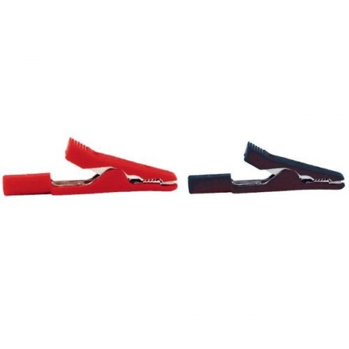 Alligator clip Red (31100146) & Black (31100147)